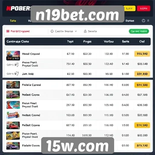 Comparativo entre n19bet.com e outros sites de jogos